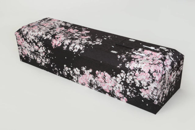 高級和装棺 夜桜